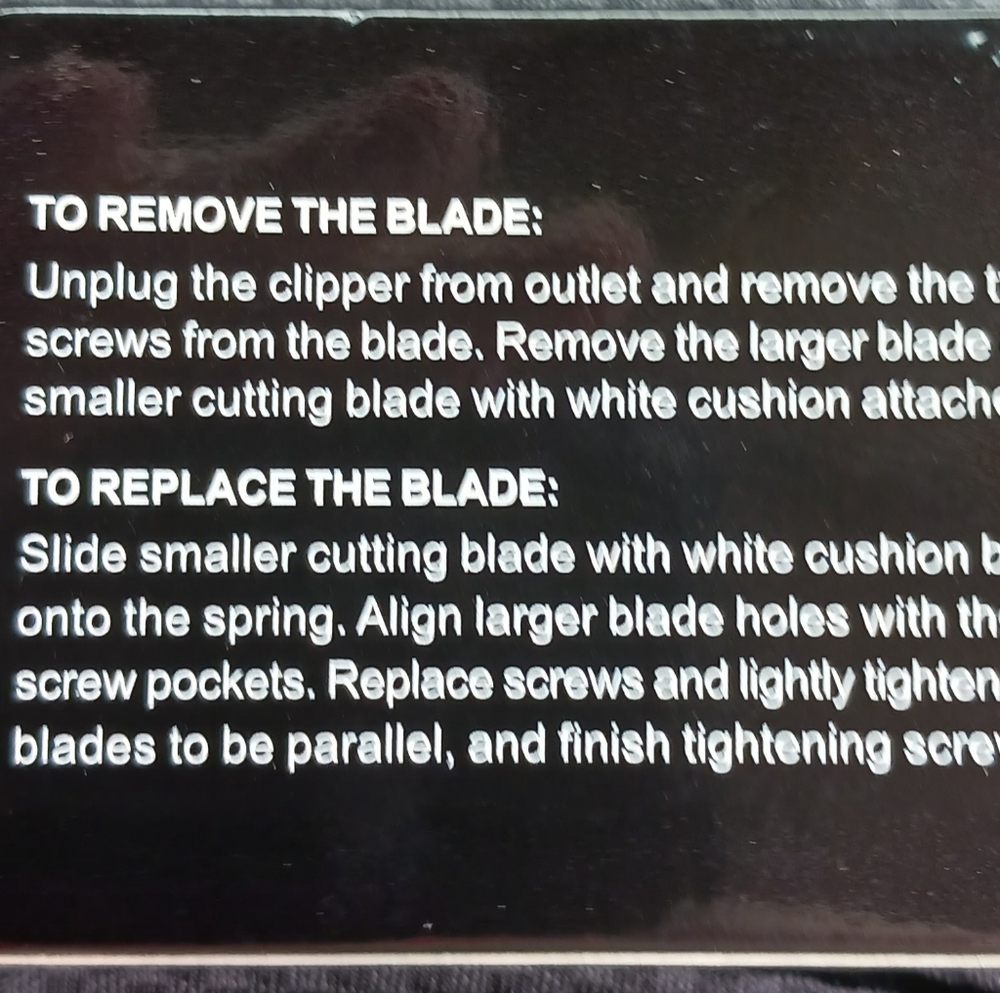 BabylissPro silver taper blade - Picture 2 of 6